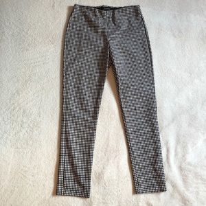Black and White Checkered Pants